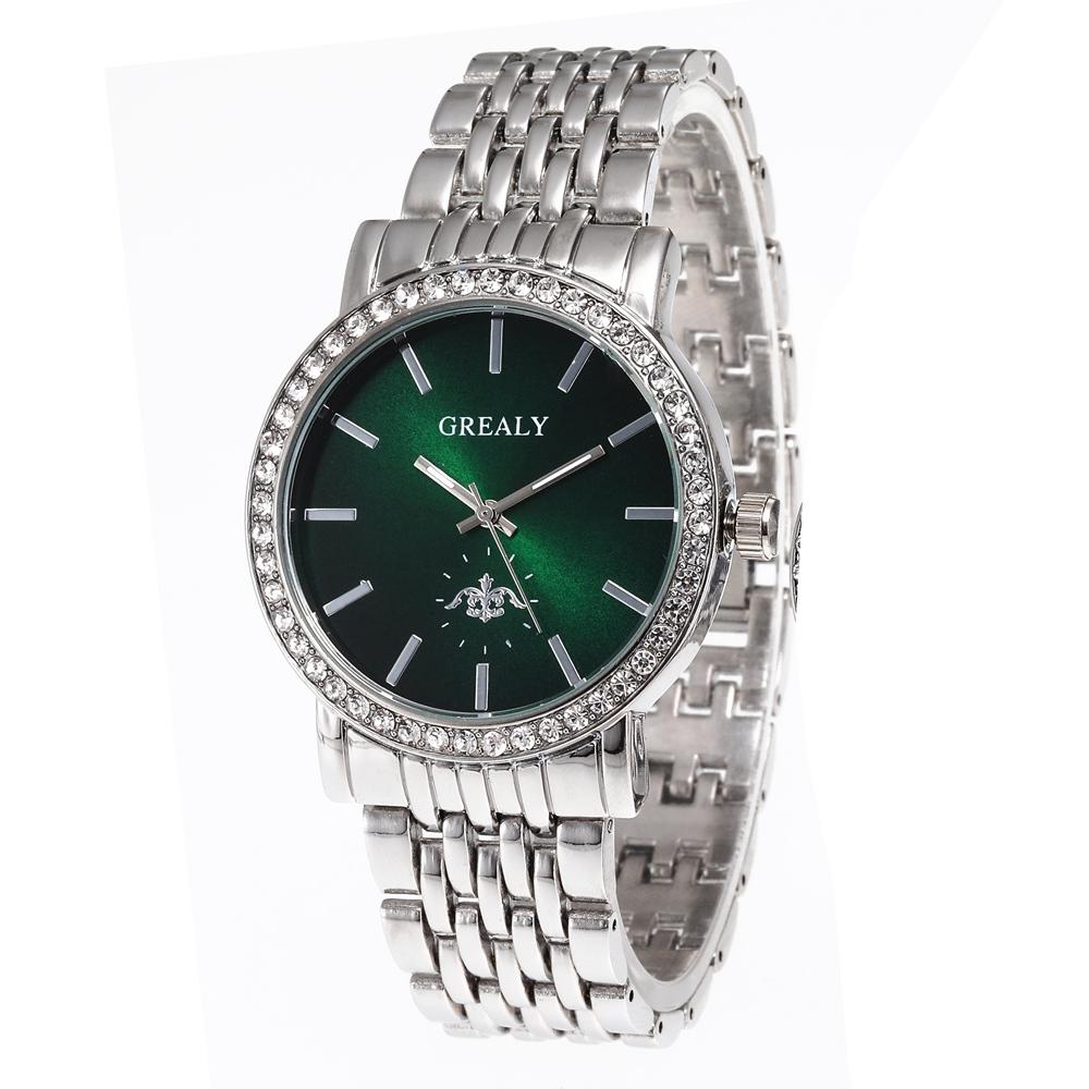 New Fashion Women Watches Casual Steel Band Wristwatch Scale Diamond Men Quartz Watch Stainless Steel Leisure Couple Watch Gift