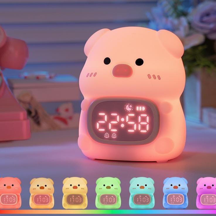 Smart Alarm Clock for Kids: Wake-Up Reminder, Birthday Gift, Study Tool & Night Light