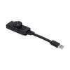 USB Sound Card 7.1 Surround Sound Adapter External Stereo Audio Jack Converter with Volume Control Mic Mute for PC