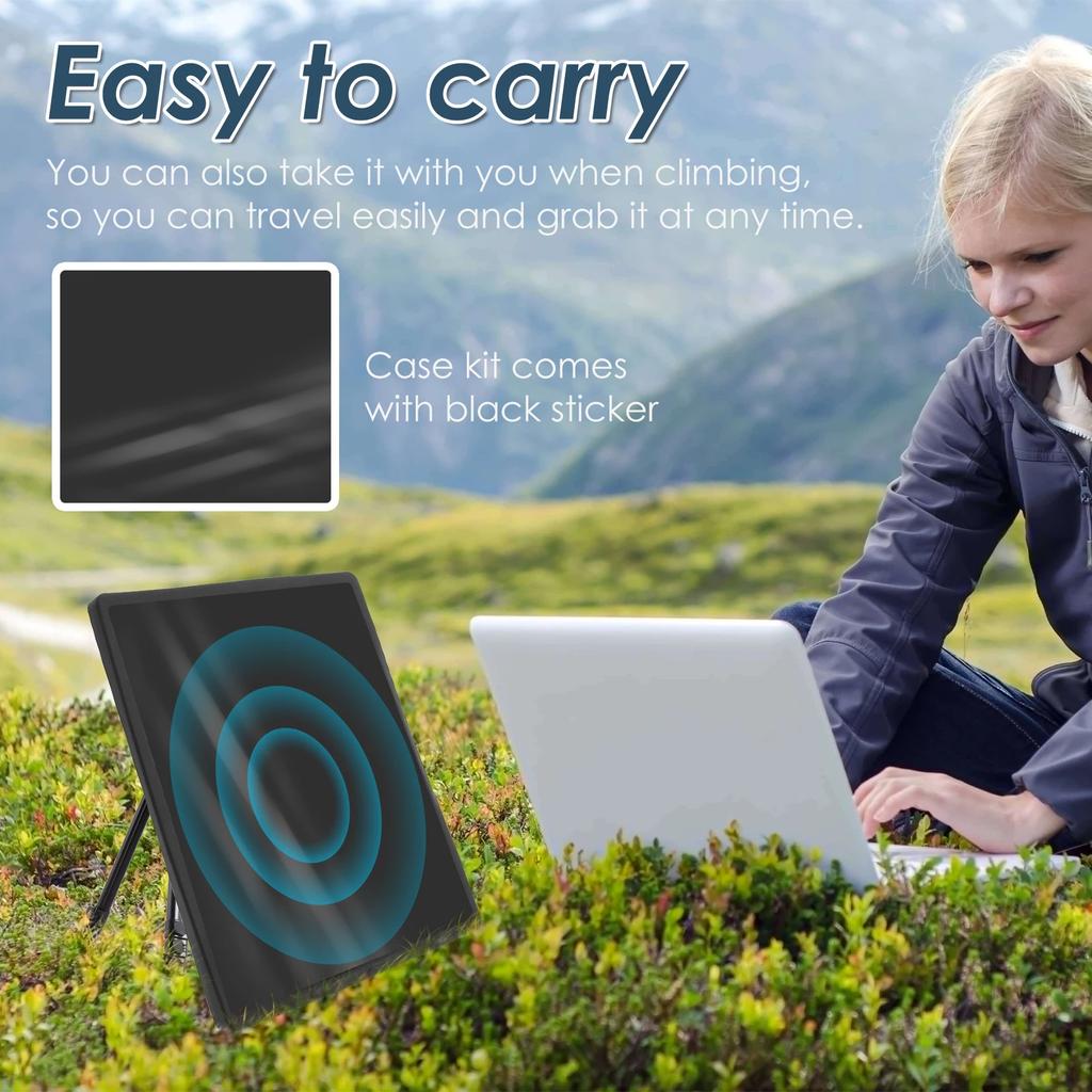 Silicone Protective Case for Starlink Mini Enduring Antenna Cover Scratch Resistant Protective Cover for Outdoor Camping Hiking