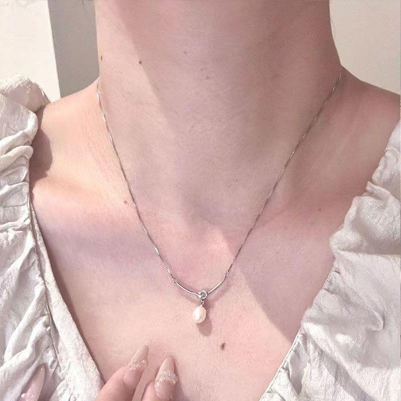 Five-Piece Moonstone Necklace Set - Elegant, Versatile, Light Luxury Choker