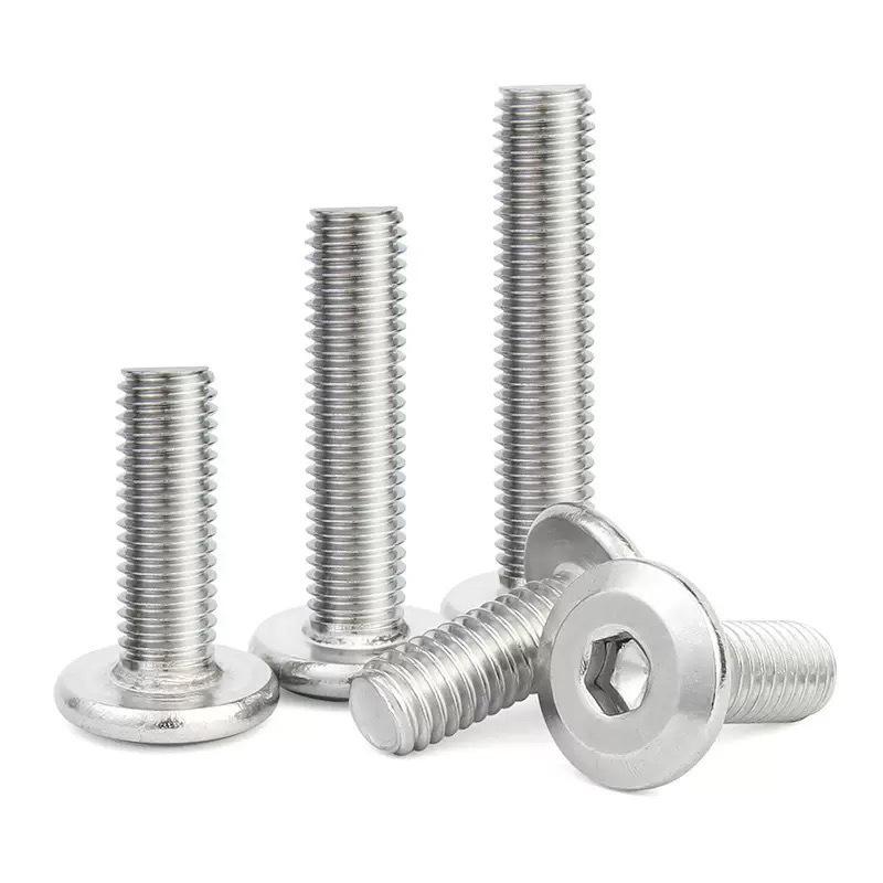M4 Countersunk Hex Socket Flat Head Furniture Screws Assortment