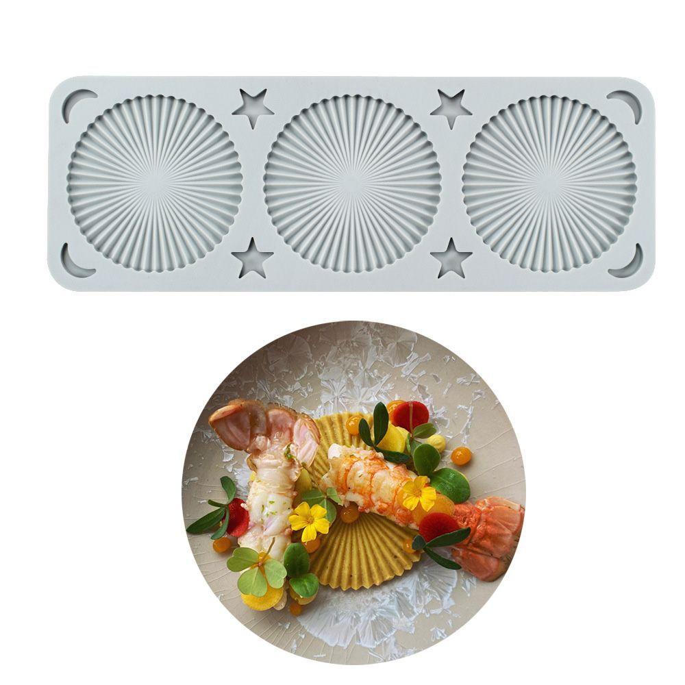 Flower Leaf Patterns Cake Lace Mat Fondant Silicone Mold DIY Craft Baking DecorationCooking Printing Mold Bakeware Cake Tools