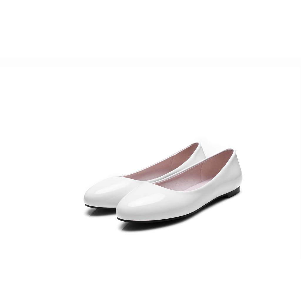 Casual Women's Shoes 2025 Spring and Autumn New Flat Bottom Shallow Mouth Single Shoes Tide