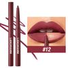 Matita Labbra Opaca 12 Colori Impermeabile Stain Labbra Volumizzante Rossetto Nude Naturale Rosa Matita Labbra Contorno Labbra Professionale Trucco Contorno