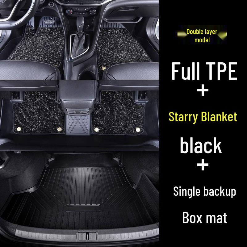 Honda XRV TPE Car Floor Mats - 3D Anti-slip, Waterproof, Wear-resistant, Eco-friendly, Odorless, Full Cover Upgrade
