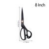 8-12 Inch Cutting Scissors Sewing Cutting Metal Large Scissors Leather Cloth DIY Sewing Supplies Household Thickening Scissors