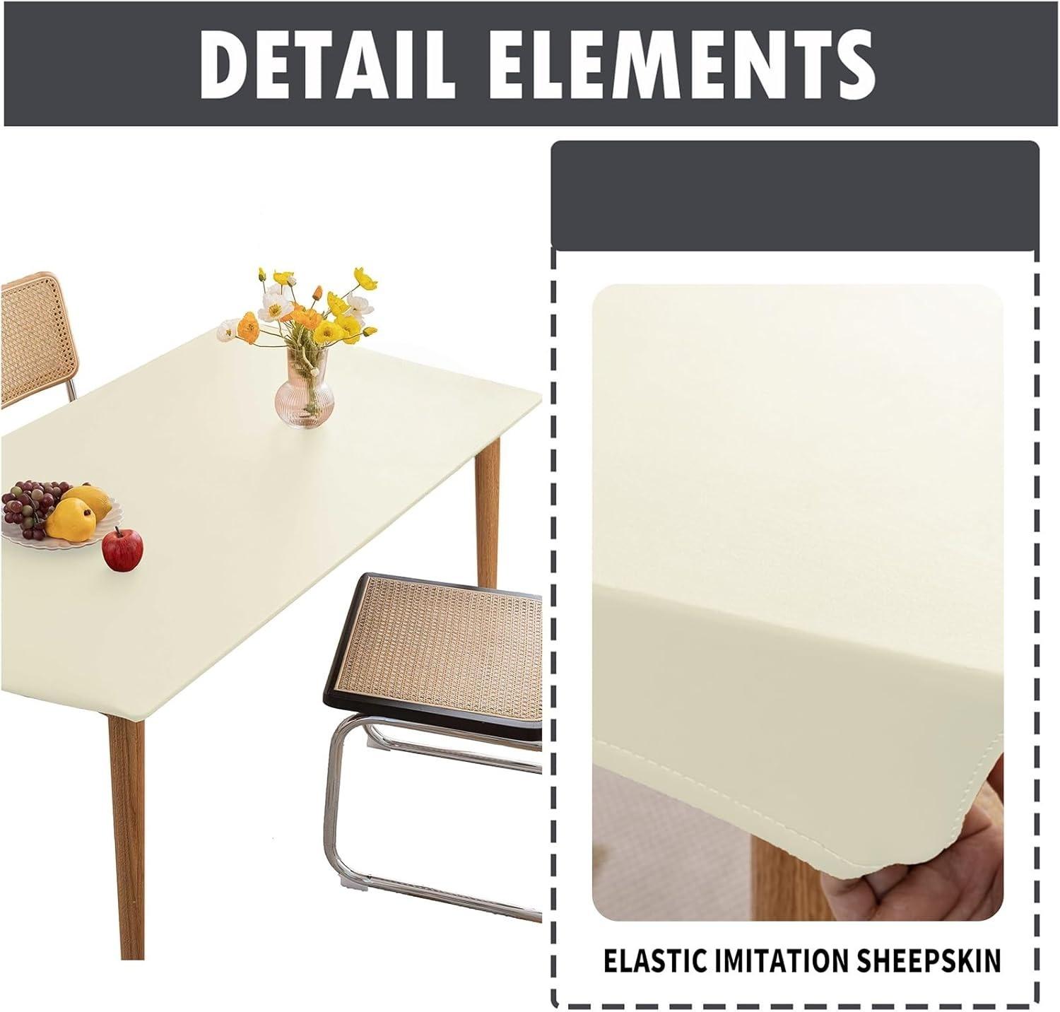 

1pc 70x120cm Solid Color Proof All Inclusive Tablecloth Wash Free and Scald Resistant Tablecloth TeaTable ClothTable Cover 60x60cm