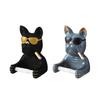 Modern European Wall-mounted Toilet Paper Holder with Sunglasses And Dog Motif. Ideal for The Home.