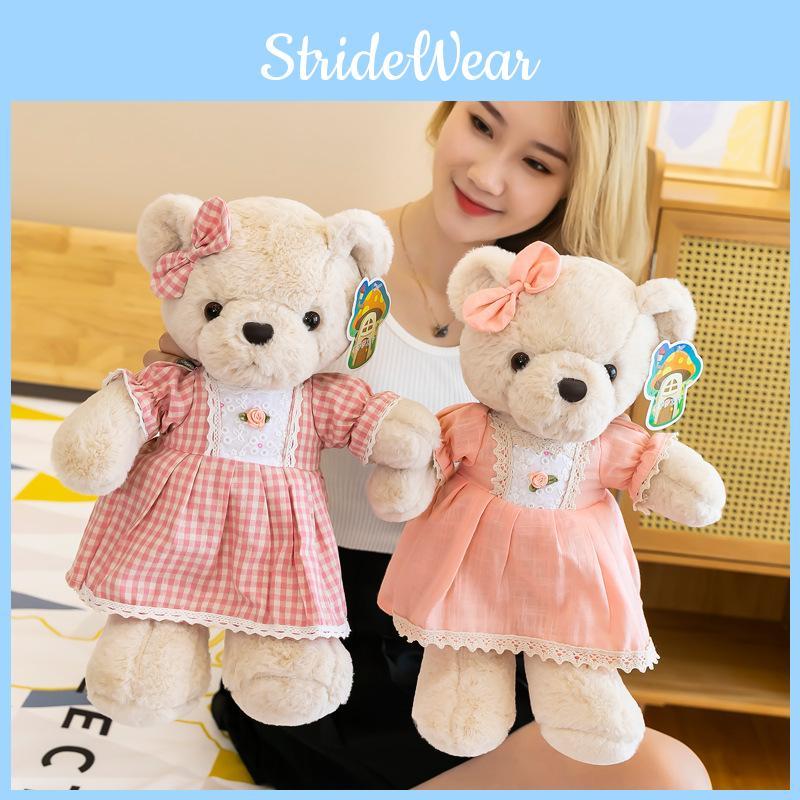 40cm Bear Princess Plush Toy Teddy Bear Stuffed Animal Doll Cartoon Kids Gift