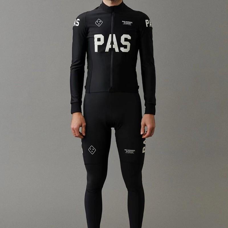 Men Women Cycling Jersey Set Long Sleeve Bib Pants Breathable Quick Dry Road MTB Outdoor Bike Wear XS