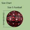 1pc FIFA World Cup Theme Size 5 Soccer Ball, Standard Sport Football Firm Stitching for Training And Match, Gentle on the Feet