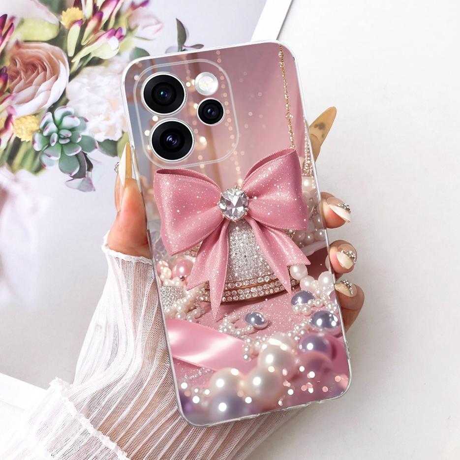 For Oppo Reno 15 FS Case Reno15 F 5G CPH2801 Luxury Butterfly Painted Cover Soft Slim Phone Case For Oppo Reno15 Pro Fundas Bags