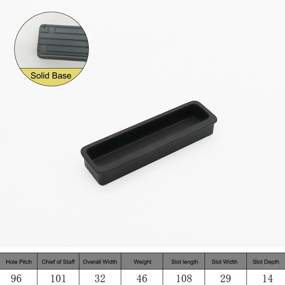 Aluminiumlegierung Eingebauter Schranktürgriff Multifunktional Gold Schwarz Grau Eingelassener Griff Möbelbeschläge Einbau-Design