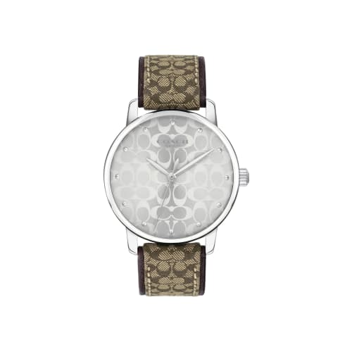 Coach Grand Watch (Officially Imported) 14503405 Women's Khaki