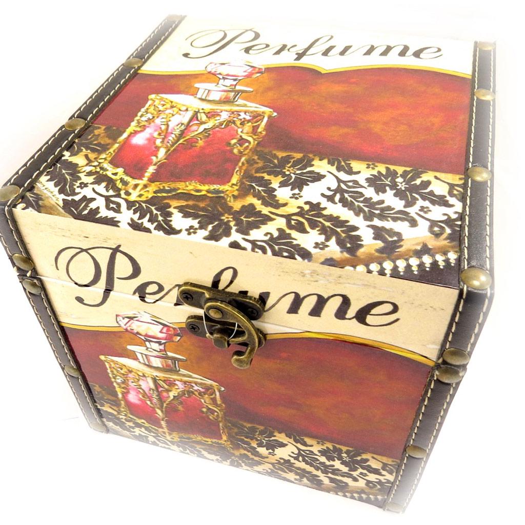 Les Trésors De Lily [L1952] - Set of 2 Trunks 'Belle Epoque' Toy Chests, Beige Brown