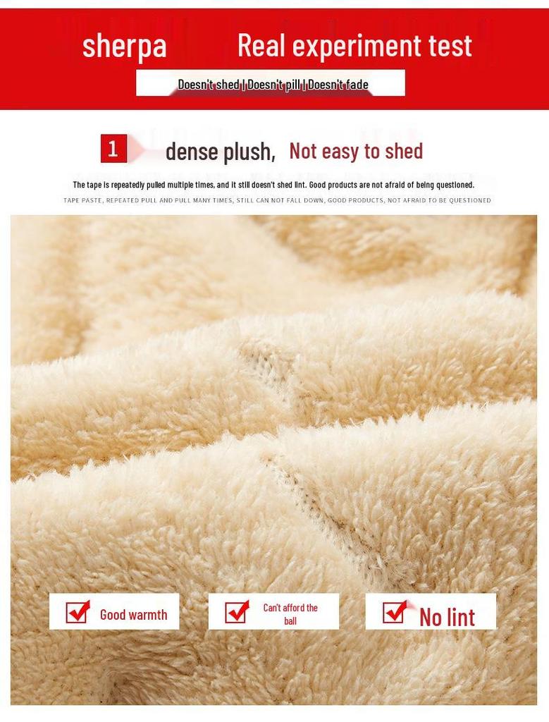 Men's Casual Business Warm Cotton Coat with Velvet Lamb Wool - Autumn/Winter Style for Middle-Aged and Elderly