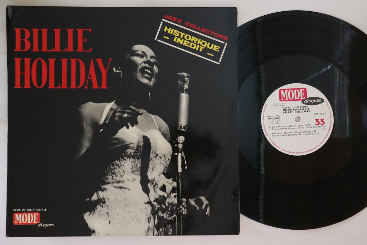 

LP Record BILLIE HOLIDAY Historique Inedit MDP9371 MODE DISQUES 1965 France Jazz Used