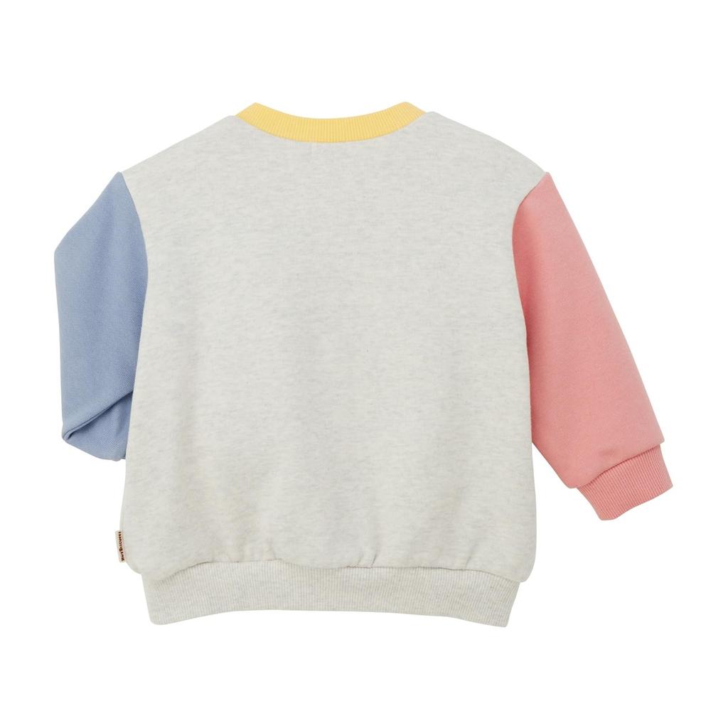 MIKIHOUSE HOT BISCUITS Sweatshirt for Boys and Size Girls, Baby, Kids, Gray, 110cm, 73-5601-143
