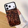 Tortoise Shell Pattern polished Marble Phone Case For Apple iPhone 17 air 16 Pro Max 15 Pro Max 14 13 12 11 Mini Back Cover