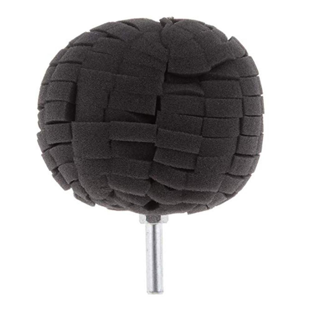 

Полировальные диски для автомобиля, шлифовальные диски с шариками для полировки царапин, диаметр хвостовика 6 мм для полировки фар ступицы колеса автомобиля чёрный