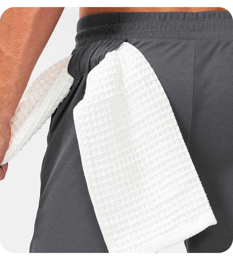 Men's PRO Breathable Mesh Double Layer Quick-Dry Loose Fit Running Shorts