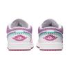 Air Jordan 1 Low SE GS Knit Kids Sneakers White Rush-Pink Washed-Teal DM9037-100