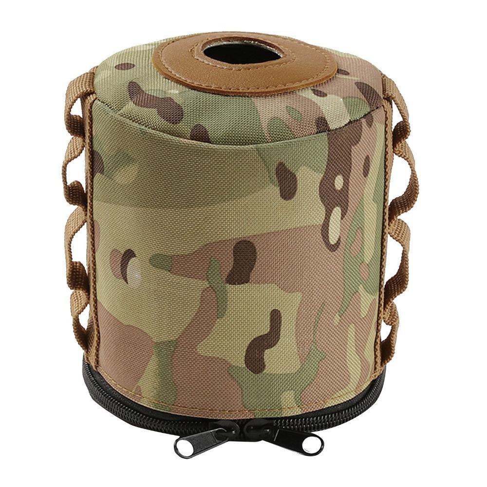 Oxford Cloth Gas Tank Protective Case Portable Thermal Insulation Cover Reinforced Stitching Mini Gas Tank Case Camping Cooking