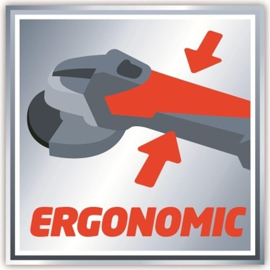 Угловая шлифовальная машина, аккумуляторная угловая шлифовальная машина Einhell TE-AG 18/115 Li Kit (4431119)