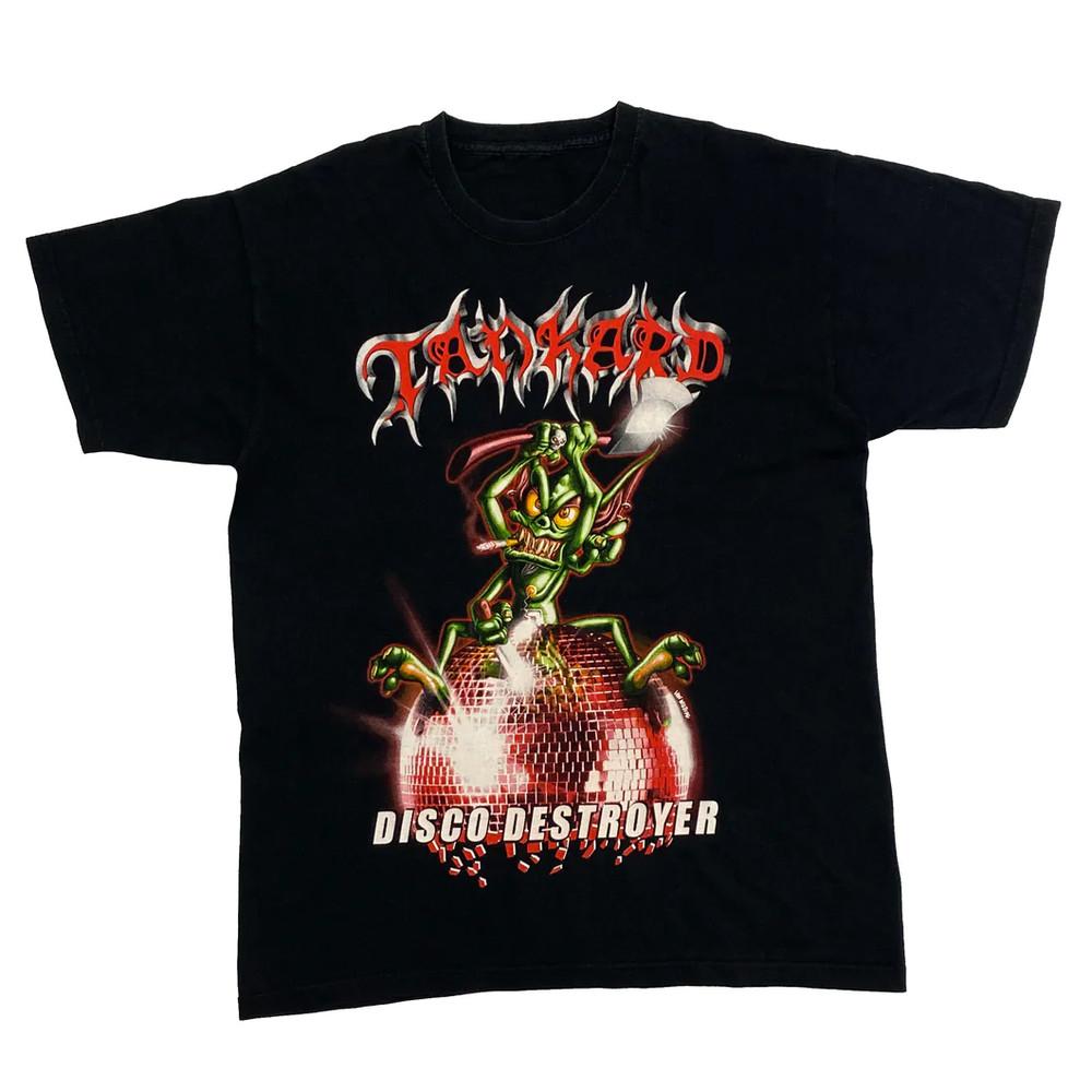 TANKARD Disco Destroyer Thrash Metal Band TShirt T1443 Unisex T-Shirt XXXXL