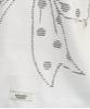 RONRON Dot Ribbon Over Fit Long Sleeve White