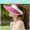 Fashionable Summer Ice Silk Sun Hat With Large Brim For Casual Outdoor Activities