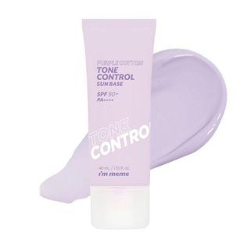 I M MEME - Purple Cotton Tone Control Sun Base 40ml