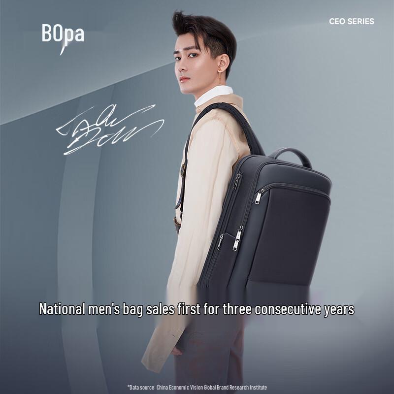 Bopai Men's 16-inch Business Laptop Backpack