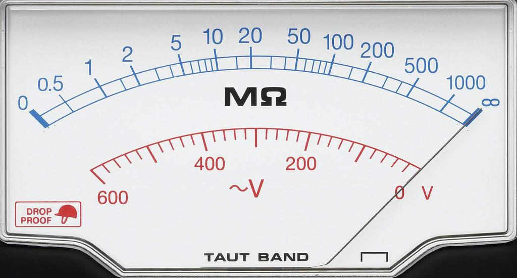 HIOKI Insulation Resistance Meter Analog Megohm High Tester Test Lead L9787 Accessories JIS Certified Made In Japan Rating Single Range DC 500V Megger