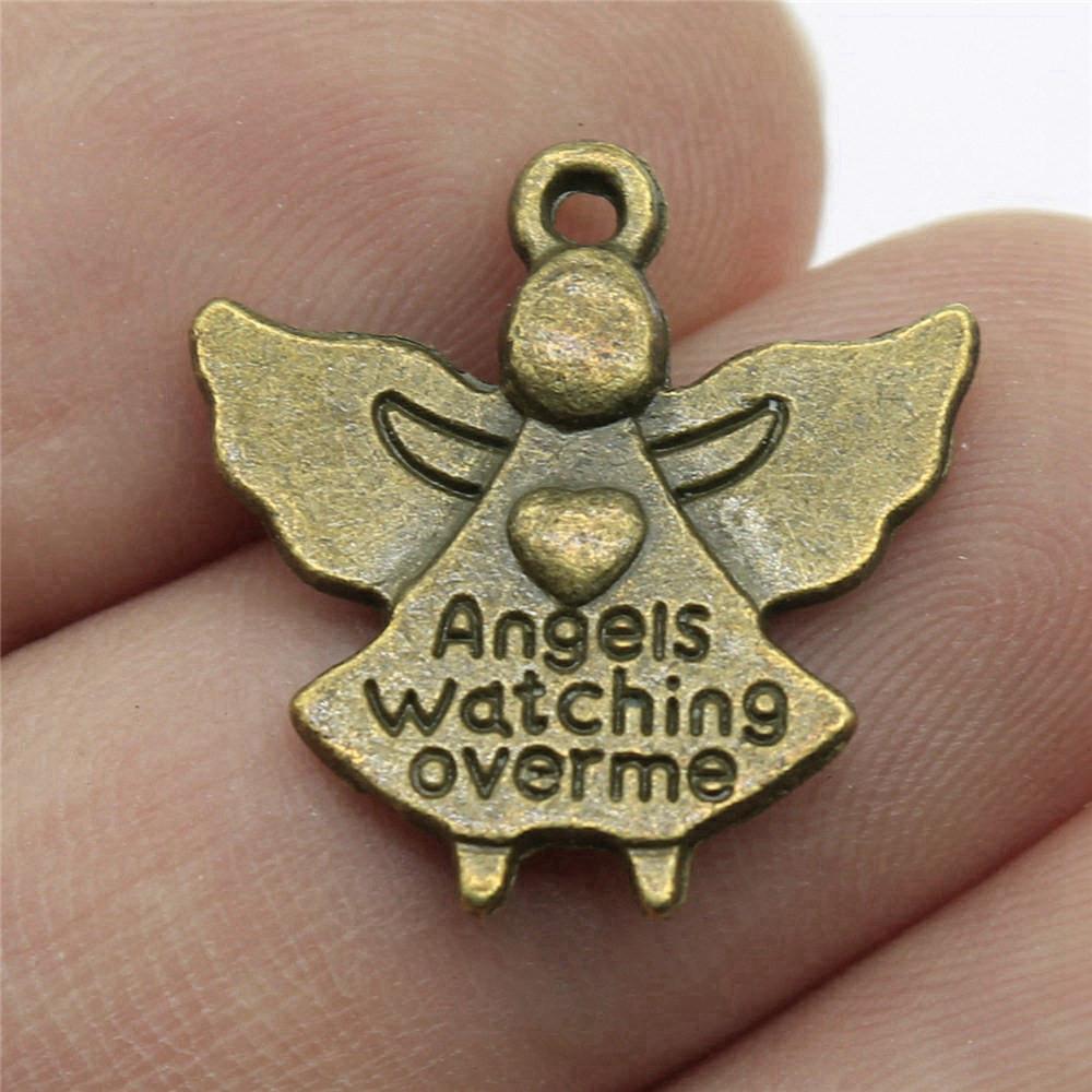 Angel Charms Pendant Female Jewellery Massive Ethnic Findings & Components