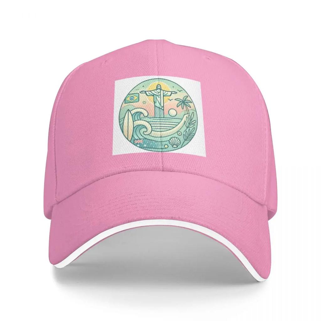 Union of Brazil, Australia, surfing and faith Baseball Cap Anime Hat luxury caps sun hat Golf Wear Men Women's