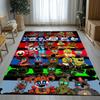 Tappeto Area Antiscivolo Horror Freddy F-FNAF Giochi Soggiorno Tappeto Morbido per Camera da Letto Stanza dei Giochi dei Bambini Divano, Zerbino Decorazione per la Casa Regalo
