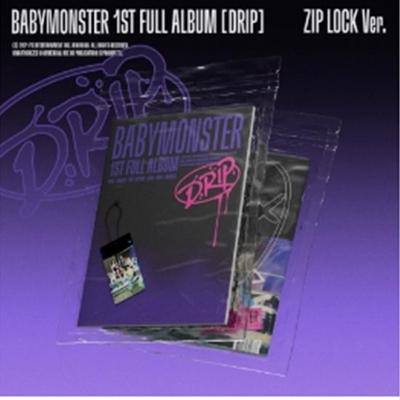 BABYMONSTER - 1-asis PILNAS ALBUMAS [DRIP] ZIP LOCK Ver..  - Išleidimo data 2024.11.01