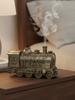 300ML Vintage Steam Train Air Diffuser Humidifier with 2-Color LED Light/2 Mist Modes Aroma Diffuser for Home Decor & Gifts