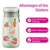 50PCS Cute Cartoon Bear Stickers Aesthetic Waterproof Vinyl Decals for Laptop Water Bottles Skateboard Scrapbook