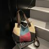 Canvas bag women's bag new fashion leisure travel shoulder bag large capacity versatile women's portable messenger bag