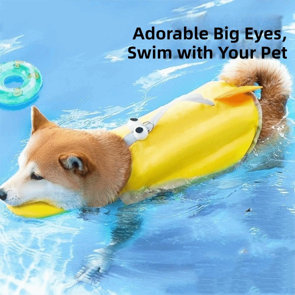 High Flotation Dog Life Jacket Adjustable Dog Surfing Clothes Dog Swimming Vest Water Activities