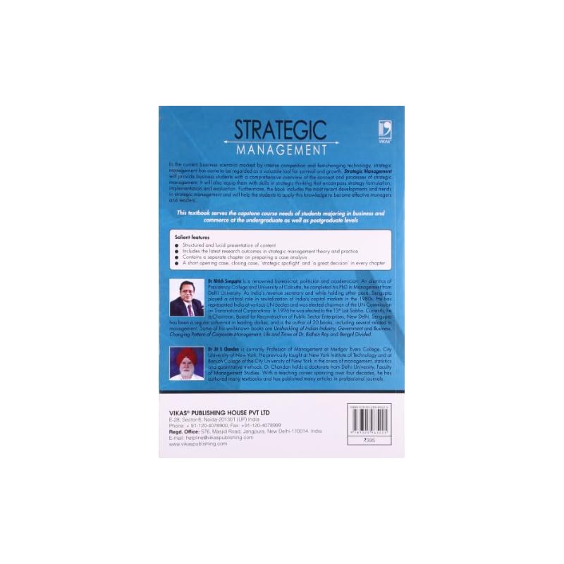 Strategic Management Product condition: no defects. . Reading books is