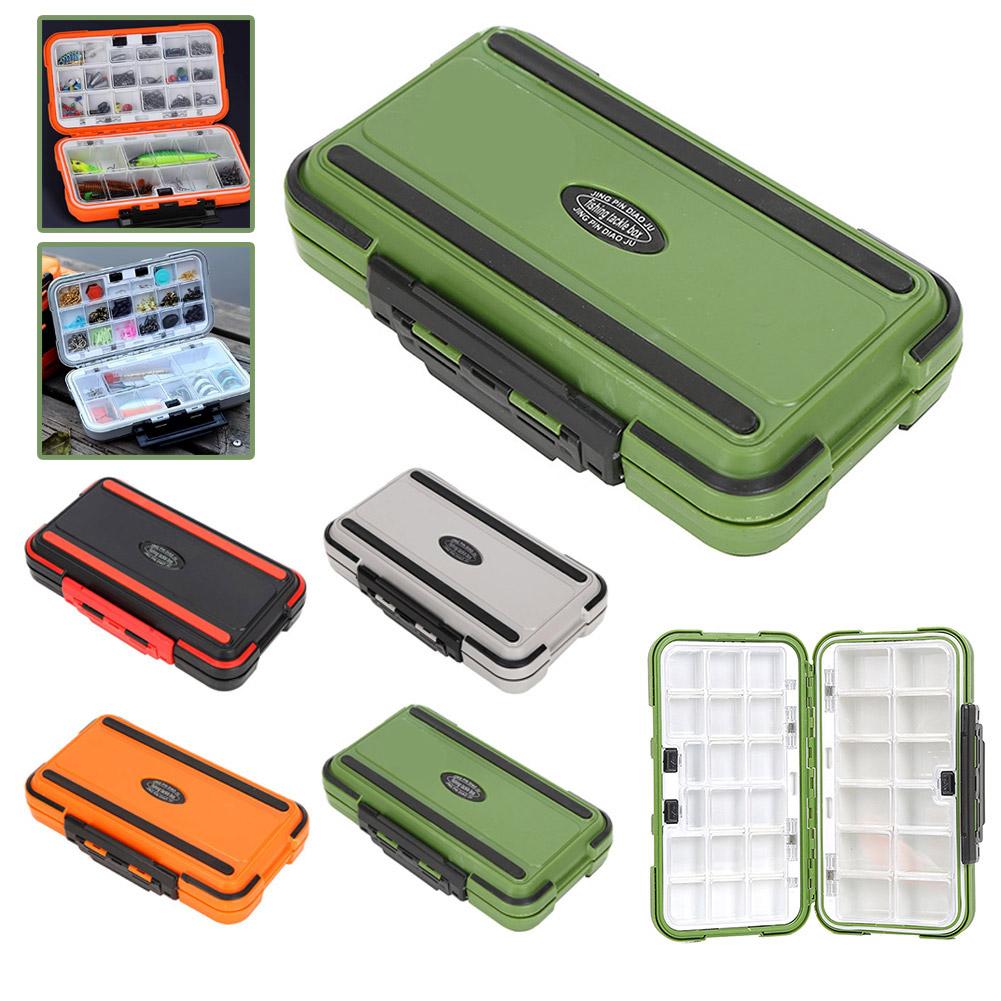 Wasserdichte Angelgerät-Box Angelwerkzeug-Zubehör Aufbewahrungsbox Multifunktionale Angelhaken Angelgerät Kunstköder Köderbox