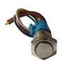 Latching Pushbutton Switch For 16mm 5/8" Mounting Hole Stainless Steel Shell - as described,