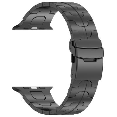 Für Apple Watch 10 46 mm/Ultra 2/Ultra 49 mm/9 8 7 45 mm/SE (2023) SE (2022) SE 6 5 4 44mm/3 2 1 42mm Band Titan Metallarmband
