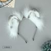 Handmade Kawaii Cat Ear Headband Lolita Cosplay Anime Convention Cute Plush Animal Ears Hair Accessory