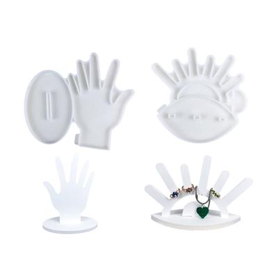 Flexible DIY Silicone Mold For Crafting Unique Display Stands Perfect For Jewelry Designers And Home Decors Enthusiasts