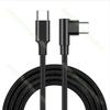 1PCS 60W USB Type C Cable 3A Fast Charging Wire Cord USB C Cable For Macbook Samsung Xiaomi  iPhone15 Elbow Cable For Game